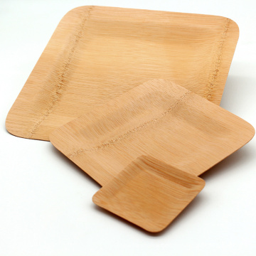 Good Quality Eco-Friendly Biodegradable Disposable Bamboo Leaf Plates For Party